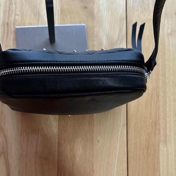 Rebecca Minkoff Black Studded Crossbody Bag - Picture 6 of 8